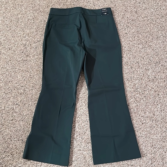 J. Crew cropped flare Kelsey pant sz 10 - Picture 2 of 3